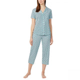 Jane And Bleecker Women's Knit Capri Pajama Set