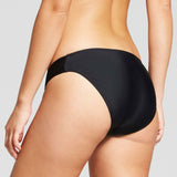 Xhilaration Women's Loop Tab Bikini Bottom Black Small