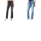DG2 by Diane Gilman Women's Star Classic Stretch Boot Cut Jeans