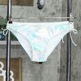 Xhilaration Women's Metallic V-Front Side-Cinch Cheeky Bikini Bottom