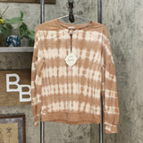 Knox Rose Women's Balloon Long Sleeve Scoop Neck Blouse
