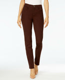 Style & Co. Women's Tummy-Control Slim-Leg Jeans. 51246RT819 Brown 10