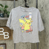 Pokemon Women's Junior Fit Pikachu Cotton Graphic T-Shirt