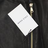 Cole Haan Womens Leather Motorcycle Jacket