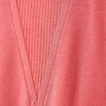 AnyBody Women's Split Back Long Sleeve Cozy Knit Top