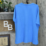 Isaac Mizrahi Live! Elbow Sleeve Crew Neck Knit Top French Blue Plus 2X