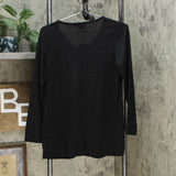 DG2 by Diane Gilman Women's Twist Front Knotted Knit Top