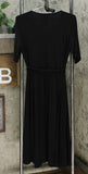 Nina Leonard Women's Petite Nicole Belted Midi Dress With Godet Detail