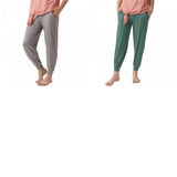 AnyBody Women's Cozy Knit Side Ribbed Jogger Pants