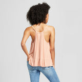 Mossimo Women's Cowl Peplum Cami Tank Top Shirt