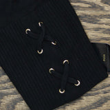 JM Collection Women's Plus Size Lace Up Cuff Duster Cardigan Sweater