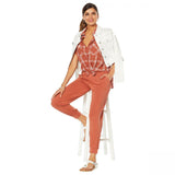 G by Giuliana Women's Petite Luxe Knit Ankle Pants