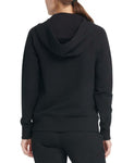 DKNY Sport Logo Fleece Full Zip Hooded Sweatshirt