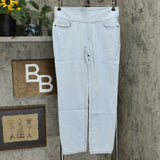 Denim & Co. Women's Petite Soft Stretch Smooth Waist Jeans