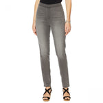DG2 by Diane Gilman Women's Petite Up Lifter Pull On Skinny Jeans
