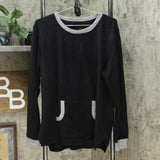 Cuddl Duds Fleecewear Stretch Regular Length Pajama Set Black / Red Buffalo XL