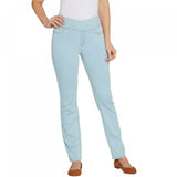 Denim & Co. Women's Petite Soft Stretch Smooth Waist Jeans
