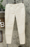 DG2 by Diane Gilman Women's Petite Reversible Twill Pull On Skinny Jeans