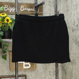 Jones New York Women's French Terry Skort Black Large