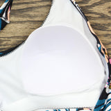 Kona Sol Twist-Back Medium-Coverage One Piece Swimsuit Tropical Medium
