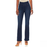 DG2 by Diane Gilman Women's Petite Insta-Slim Boot Cut Jeggings