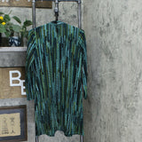 Susan Graver Petite Printed Novelty Knit Duster Cardigan & Tank Top