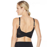 Rhonda Shear 2 Pack Mesh Back Detail Molded Cup Bras Nude/ Black Medium