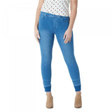Belle by Kim Gravel Women's Flexibelle Wide Release Hem Jeggings