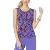 IMAN Women's Plus Size 2 Pack Global Chic Luxury Resort Tank Tops