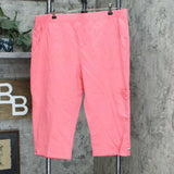 Denim & Co. Women's Active French Terry Cargo Pants