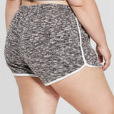 Colsie Women's Plus Size Cozy Dolphin Lounge Shorts