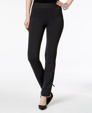 INC International Concepts Women's Pull On Straight Leg Pants