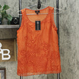Curations Women's Embroidered Tank Top