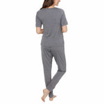 Calvin Klein Underwear Women's Motive T-Shirt Jogger Lounge Pajama Set