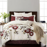 Martha Stewart Scarlet Meadow 10-Piece King Comforter Set