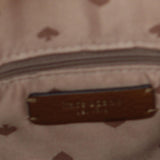 Kate Spade New York Top-Zip Leather Crossbody Bag Warm Gingerbread Brown