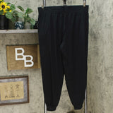 AnyBody Women's Cozy Knit Side Ribbed Jogger Pants