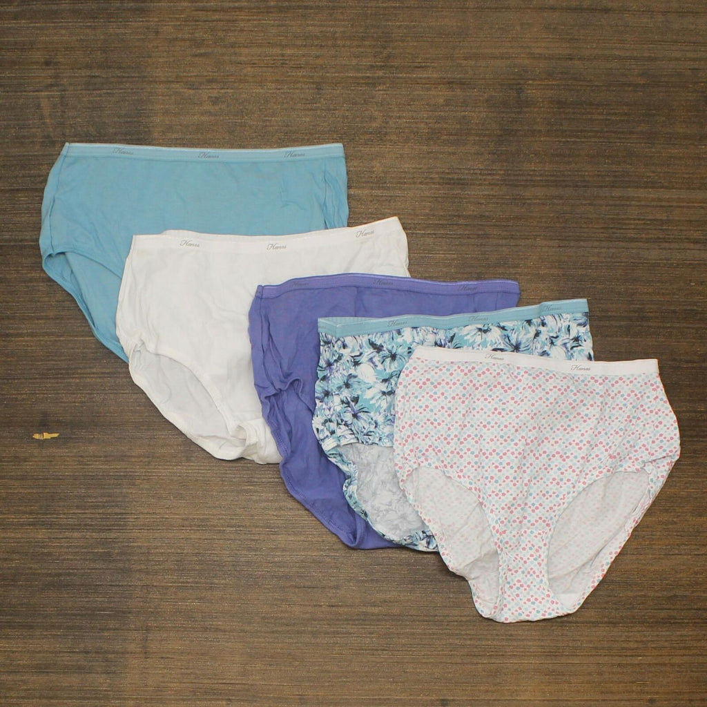 Hanes Women's Core Cotton 5-Pack Briefs Underwear 6 (Medium