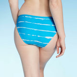 Xhilaration Women's Tie Dye Cheeky Bikini Swim Bottom