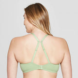 Auden Women's Everyday Cotton Demi Lightly Lined T-Shirt Bra