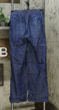 DG2 by Diane Gilman Women's SoftCell Chambray Wide Leg Pants Indigo Small Tall