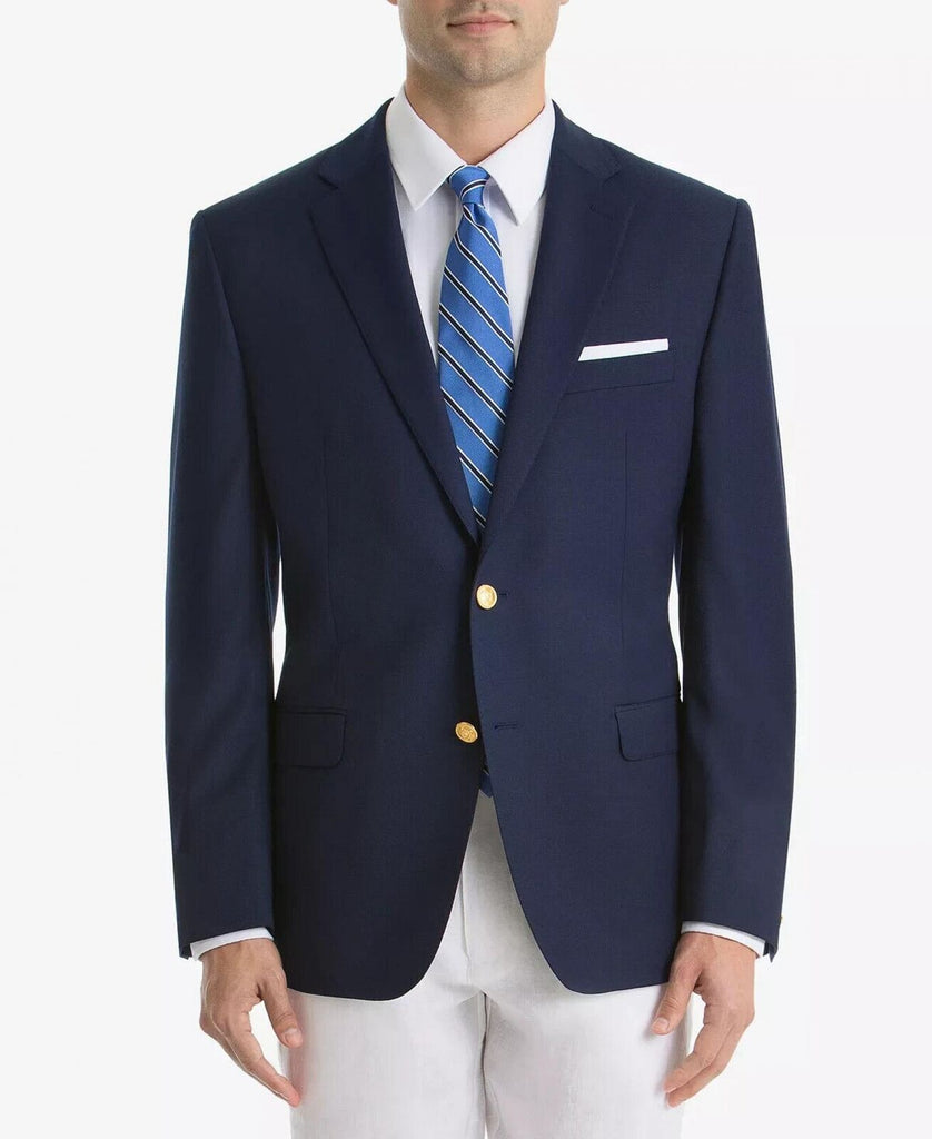 Lauren Ralph Lauren Mens UltraFlex Classic Fit Sport Coat Navy Blue 54 –  Biggybargains