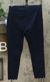 Lysse Women's Scallop Hem Denim Leggings