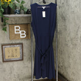 NWT Charter Club Women's Tie Waist Midi Dress