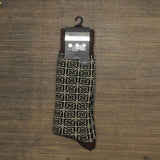 Alfani Men's Geometric Striped Dress Socks
