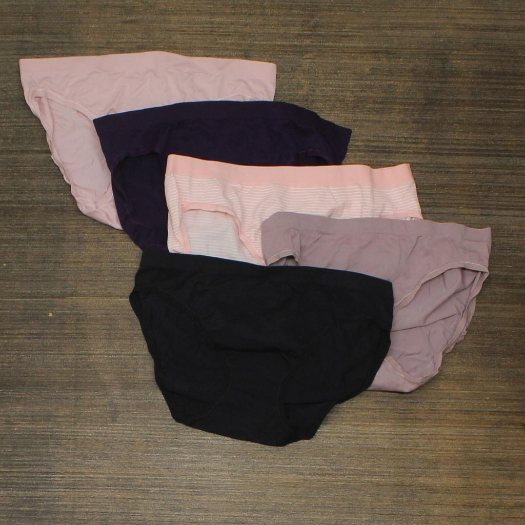 Fruit of the Loom Women's 6pk Seamless Bikini Underwear Color May