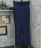 AnyBody Women's Cozy Knit Pleated Lace Pajama Set
