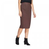 Prologue Women's Ponte Knit Midi Pencil Skirt