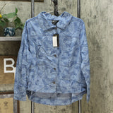 DG2 by Diane Gilman Women's SoftCell Lightweight Chambray Jacket