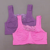 Rhonda Shear 2 Pack Seamless Underwire Bras With Lace Inset